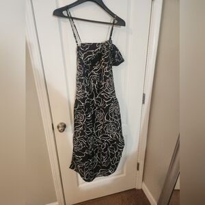 Black vestique Dress